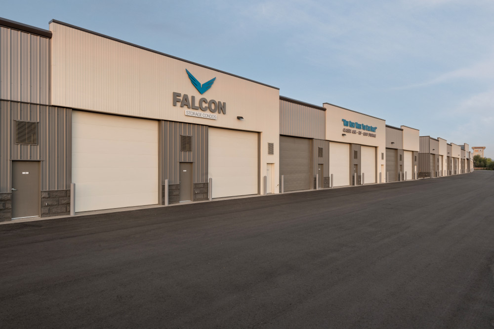 Falcon Storage Condos: Building 7, 13-Unit Portfolio Sale (13,560 SF) Newly Constructed Commercial Grade Insulated Building